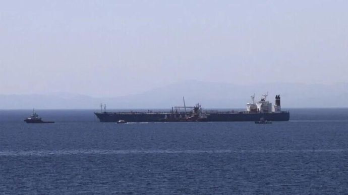 Ilustrasi - Kapal tanker Iran. ANTARA/Anadolu Agency/py/pri.