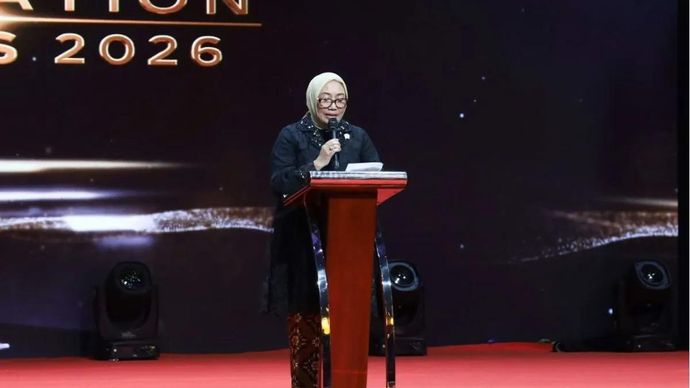 Menteri Pemberdayaan Perempuan dan Perlindungan Anak (PPPA) Arifah Fauzi membuka acara Women&rsquo;s Inspiration Award 2026, di Jakarta. ANTARA/HO-KemenPPPA