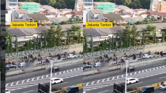 Seorang dilaporkan meninggal dunia diduga dalam sebuah insiden kecelakaan di jalur TransJakarta, Jalan Letjen S. Parman, kawasan Slipi, Jakarta Barat, pada Rabu (6/5/2026) pagi.