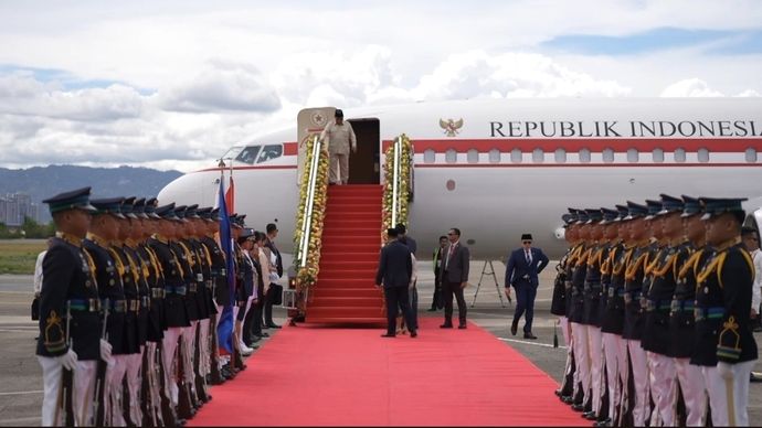 Presiden Prabowo tiba di Cebu, Filipina untuk KTT ASEAN ke-48! 