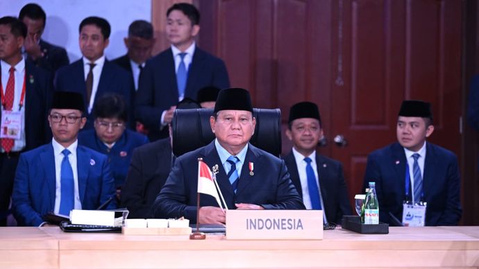 Prabowo Subianto di KTT ASEAN ke-48 di Cebu Filipina