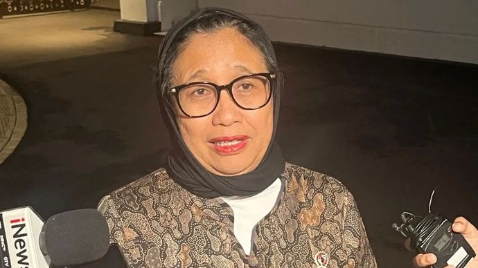 Wakil Kepala Badan Gizi Nasional (BGN) Nanik Sudaryati Deyang. ANTARA/Fathur Rochman.