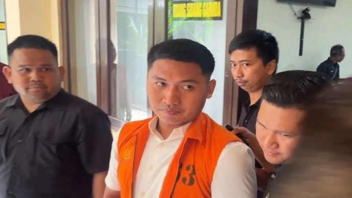 Terdakwa Muhammad Seili usai menjalani sidang putusan di  Pengadilan Negeri Banjarmasin, Selasa 12 Mei 2026. (ANTARA/Firman)