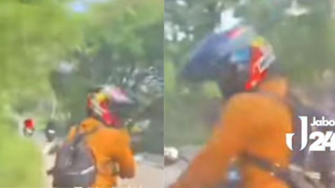 Nasabah Bank Keliling diduga Ditusuk oleh DC di Marunda Jakut  