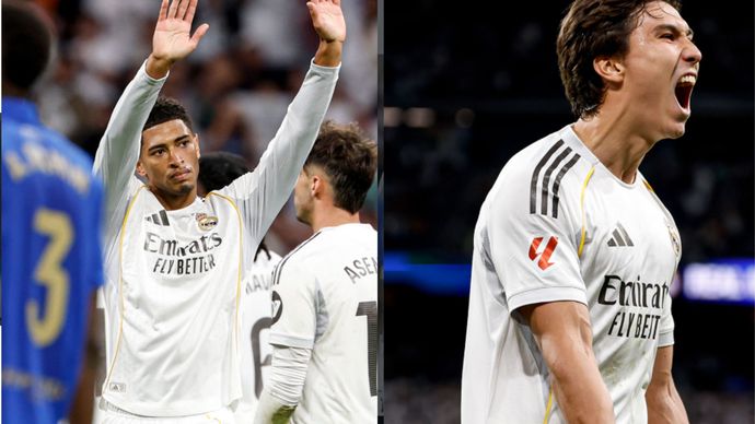 Gol Garcia dan Bellingham Bawa Real Madrid Menang 2-0 atas Real Oviedo
