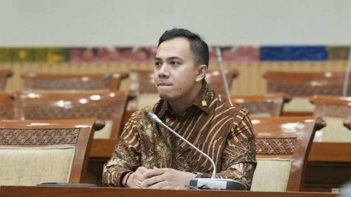 Gilang Dhielafararez anggota Komisi III DPR RI fraksi PDI Perjuangan 
