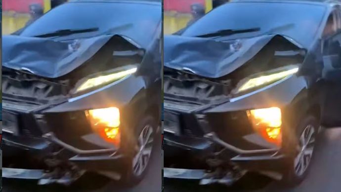 Kecelakaan lalu lintas terjadi di Jalan Raya Puncak tepatnya di depan Priangan Sari pada Jumat (15/5/2026) pagi. Insiden tersebut melibatkan sepeda motor dan sebuah kendaraan roda empat hingga menyebabkan tabrakan cukup keras.
