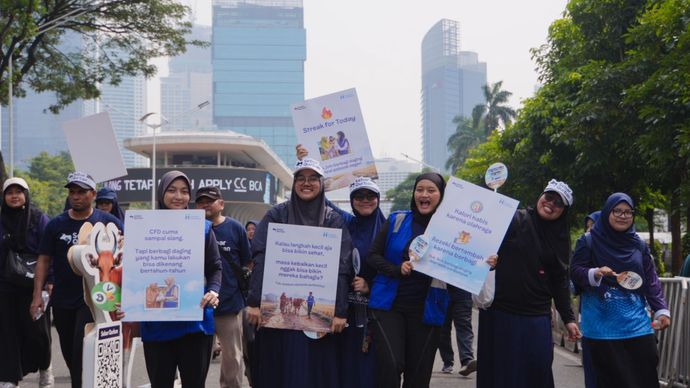 Kegiatan bertajuk Peluncuran Qurbanweek Human Initiative 2026 ini menjadi ruang bertemu bagi masyarakat, komunitas, dan relawan menjelang Iduladha.