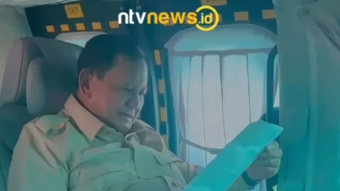 Prabowo Dapat Surat dari Anak Kelas 5 SD