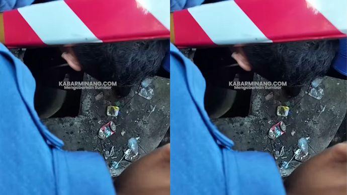 Warga kawasan Pasar Ambacang, Kecamatan Kuranji, Kota Padang, Sumatera Barat, digegerkan dengan penemuan m4yat seorang pria di dalam sumur pada Senin (18/5/2026) pagi.