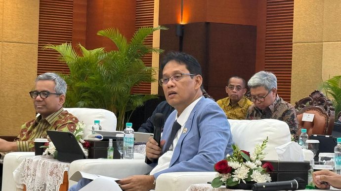 Menteri Keuangan (Menkeu) Purbaya Yudhi Sadewa mengumumkan Anggaran Pendapatan dan Belanja Negara (APBN) mengalami defisit Rp164,4 triliun hingga April 2026.
