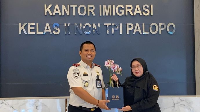 Kepala Kantor Imigrasi Yogie Kashogie (Imigrasi Kelas II Non TPI Palopo)