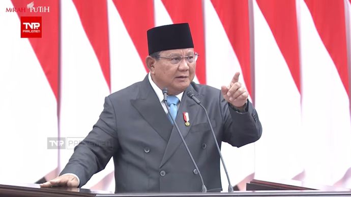 Presiden Prabowo  Sampaikan Kerangka Ekonomi Makro 