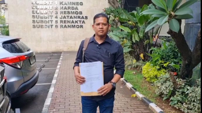 Pengacara pelapor dugaan pemalsuan sertifikat, Irfan Fadly Lubis