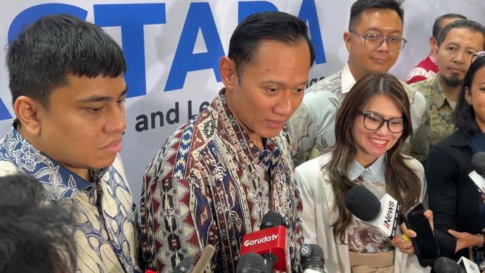 Menteri Koordinator Bidang Infrastruktur dan Pembangunan Kewilayahan Agus Harimurti Yudhoyono (AHY). 