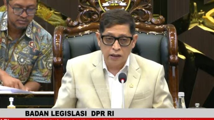 Ketua Baleg DPR RI Bob Hasan. 
