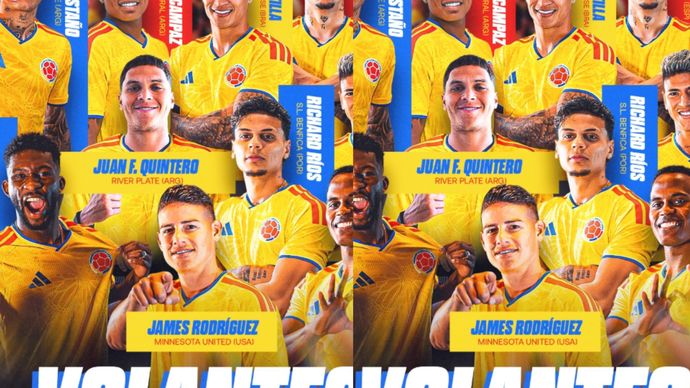 Pemain Timnas Kolombia