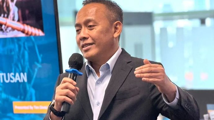 Direktur Utama PTPN IV PalmCo Jatmiko K Santosa. ANTARA/HO-PTPN IV