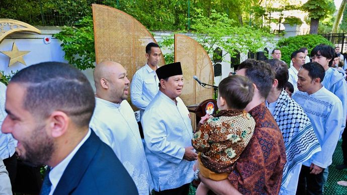 Suasana Iduladha 1447 Hijriah di Wisma Indonesia, Paris, Prancis, pada Rabu, 27 Mei 2026, terasa berbeda bagi warga negara Indonesia dan diaspora yang hadir.