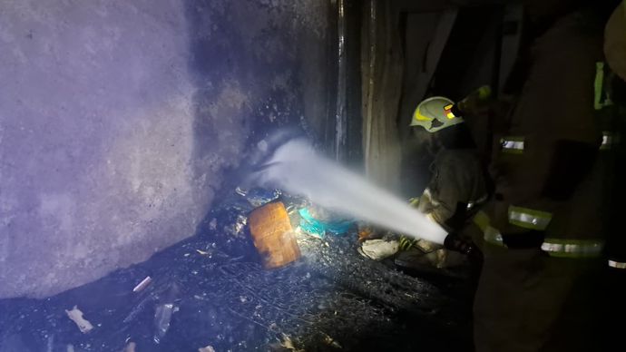 Kebakaran Hebat di Warakas Tanjung Priok