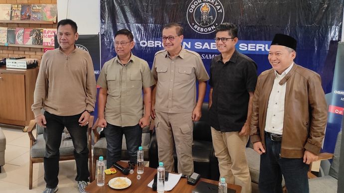 Diskusi yang digelar Obor Rakyat Reborn. 