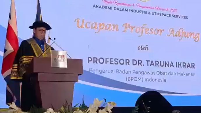 Prof. Taruna Ikrar Memperoleh Pengakuan Akademik Internasional  sebagai Profesor di bidang Pharmacology of Advanced Cell and Gene Therapy dari Universiti Teknologi Malaysia (UTM)