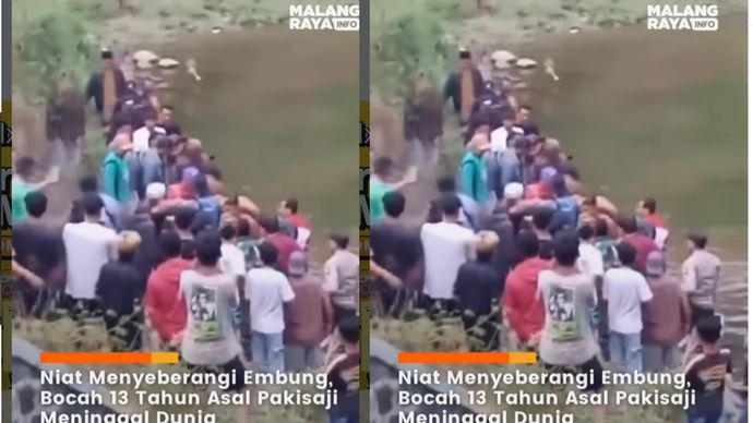 VIDEO: Anak 13 Tahun Tewas Tenggelam di Embung Desa Babadan