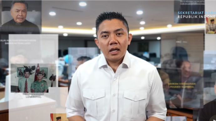 Sekretaris Kabinet Teddy Indra Wijaya