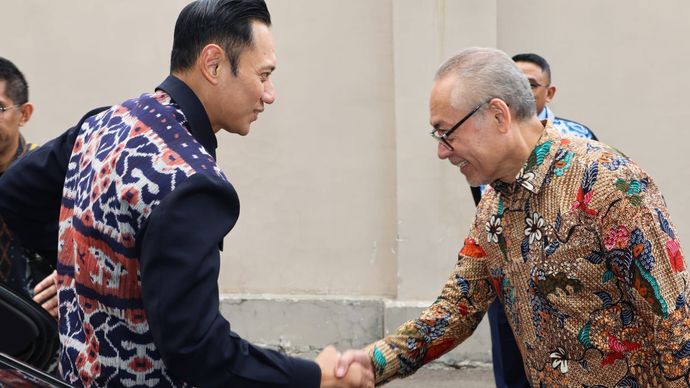 AHY Bertemu Dubes dan Diaspora Indonesia di Rusia