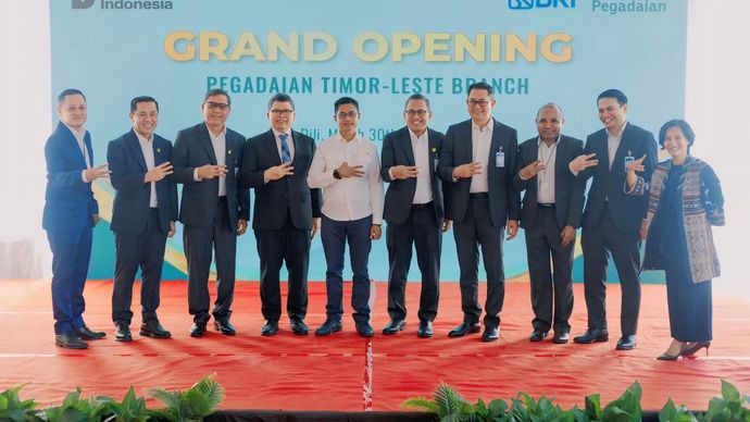 Grand Opening Pegadaian Timor Leste Branch.