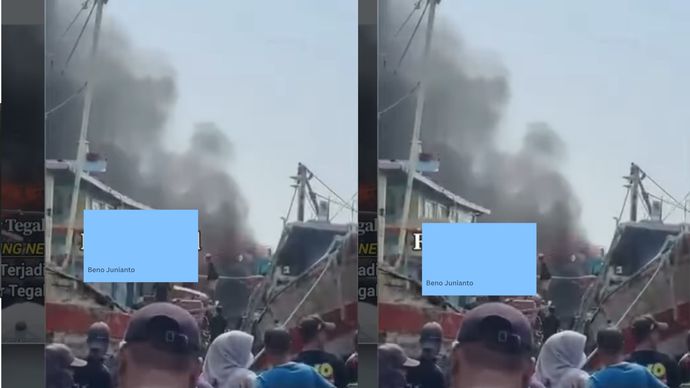 Kapal terbakar