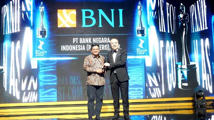 BNI Raih Predikat Best Companies to Work for in Asia untuk Ketiga Kalinya