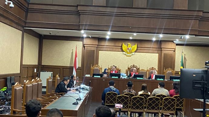 Persidangan perkara dugaan suap dan gratifikasi importasi barang di lingkungan Direktorat Jenderal Bea dan Cukai