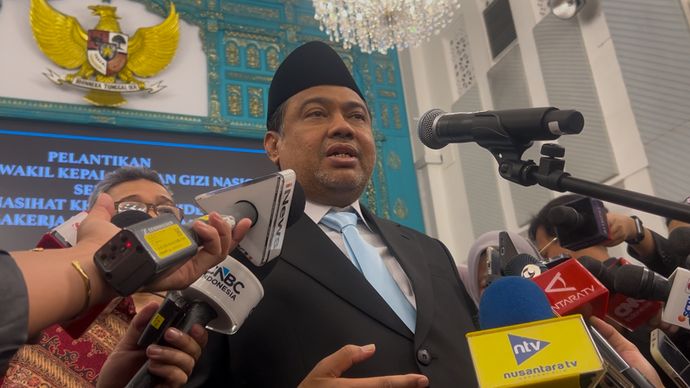 Presiden Konfederasi Serikat Pekerja Indonesia (KSPI) sekaligus Presiden Partai Buruh, Said Iqbal