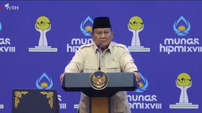 Presiden Republik Indonesia Prabowo Subianto