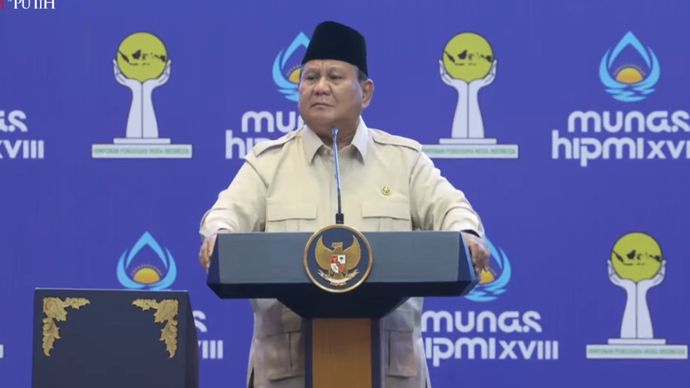 Presiden Republik Indonesia Prabowo Subianto