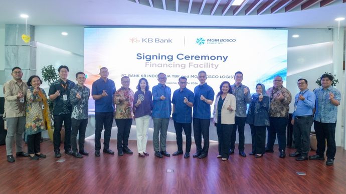 KB Bank Dukung Ekspansi MGM Bosco Logistics