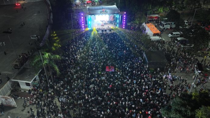Malam puncak KaBOGORFEST 2026 dipadati sekitar 35 ribu orang 