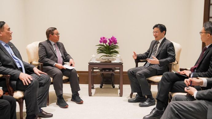 Pramono bertemu PM Singapura