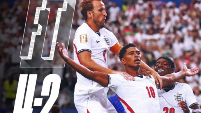 Inggris Kalahkan Kroasia 4-2