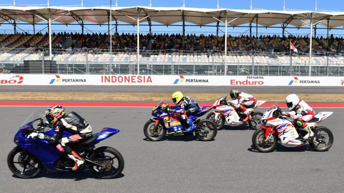 Pertamina Mandalika International Circuit, Tempat  Generasi Baru Pembalap Indonesia.