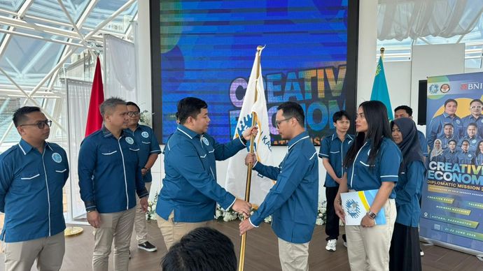 Dihadiri Staf Khusus Presiden Kazakhstan, Gekrafs Buka Babak Baru Kolaborasi Ekraf Asia Tengah