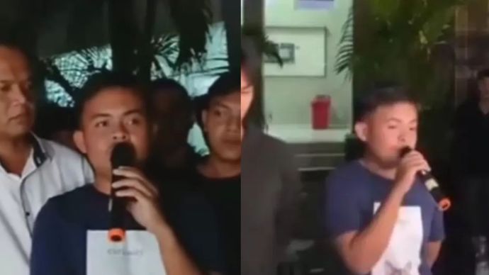 Perwakilan Mahasiswa BEM UBK yang Bertemu Gibran