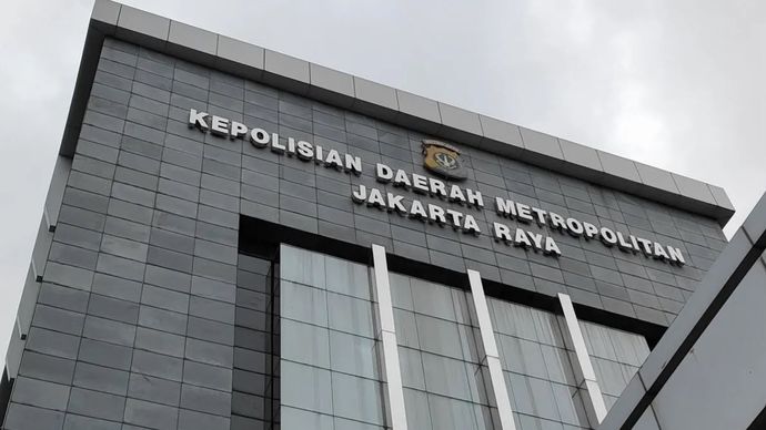 Gedung Polda Metro Jaya, Jakarta Selatan.