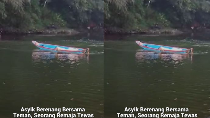 VIDEO: Remaja 14 Tahun Tewas Tenggelam di Sungai Citanduy