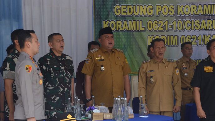 Peresmian Pos Koramil Megamendung dihadiri Bupati Bogor Rudy Susmanto bersama unsur TNI, Polri, dan Forkopimda. Pos tersebut diharapkan memperkuat stabilitas keamanan serta pelayanan kewilayahan di Kabupaten Bogor.