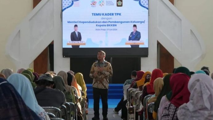 Menteri Kependudukan dan Pembangunan Keluarga/Kepala Badan Kependudukan dan Keluarga Berencana Nasional RI Wihaji.