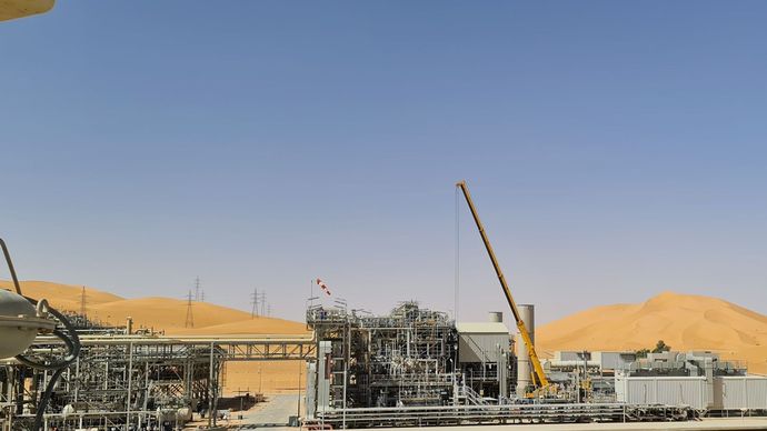 Fasilitas produksi migas PT Pertamina Internasional EP di Aljazair sebagai bagian dari upaya memperkuat ketahanan energi nasional.