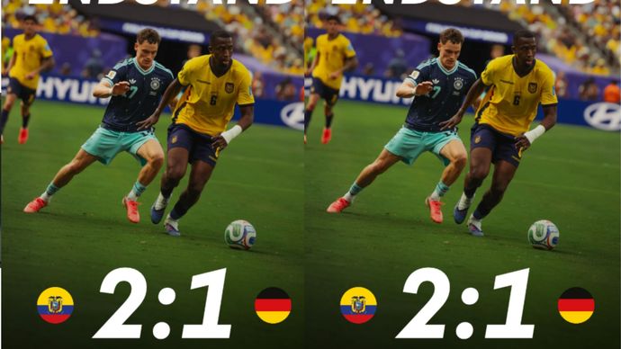 Timnas Ekuador berhasil mengamankan tiket ke 32 besar Piala Dunia 2026 seusai menekuk Jerman dengan skor 2-1 pada laga terakhir Grup E yang berlangsung di Stadion New York New Jersey, Amerika Serikat, Jumat dini hari WIB.
