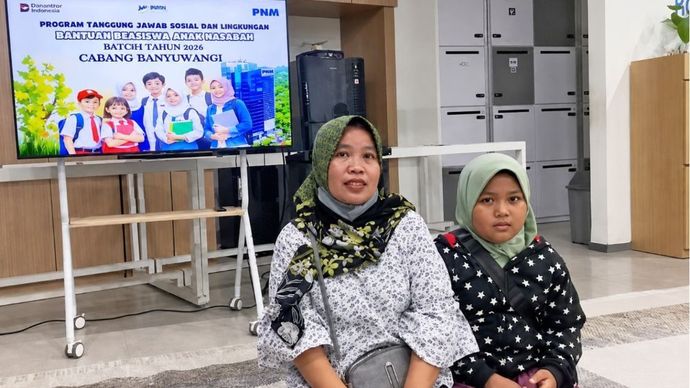Direktur Utama PNM, Kindaris, menyampaikan pendidikan menjadi salah satu jalan penting untuk membuka kesempatan yang lebih baik bagi keluarga prasejahtera. (Foto: Dok/Istimewa)